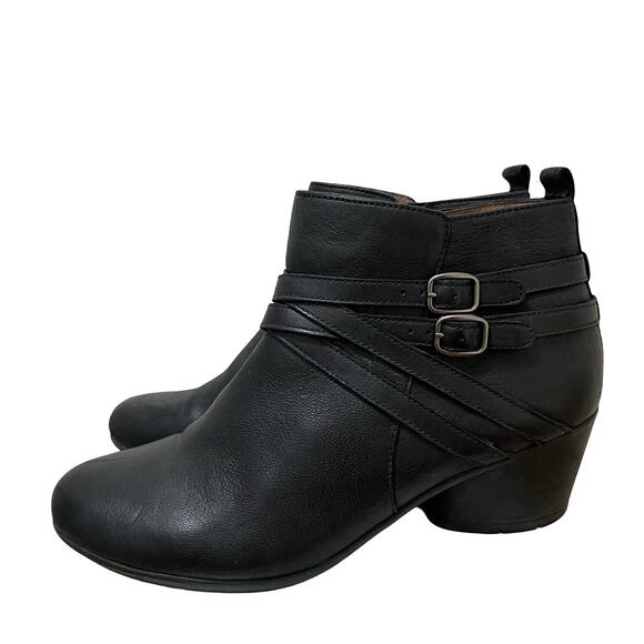 Dansko Womens Roberta Burnished Nubuck Comfort Boots US 11-11.5 EU 41 Black - Picture 2 of 10